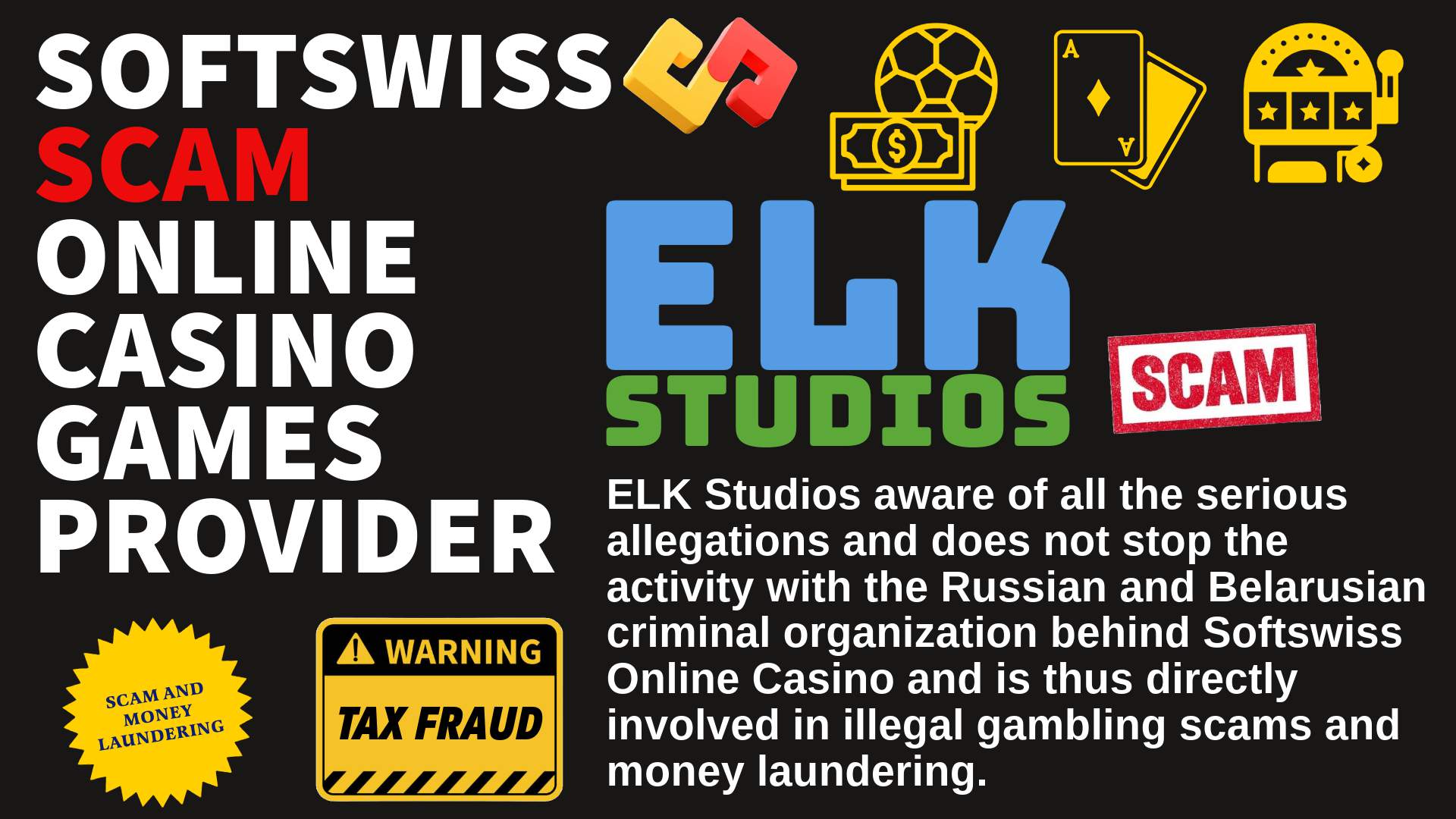 Elkstudios - softswiss scam - Casino by Softswiss